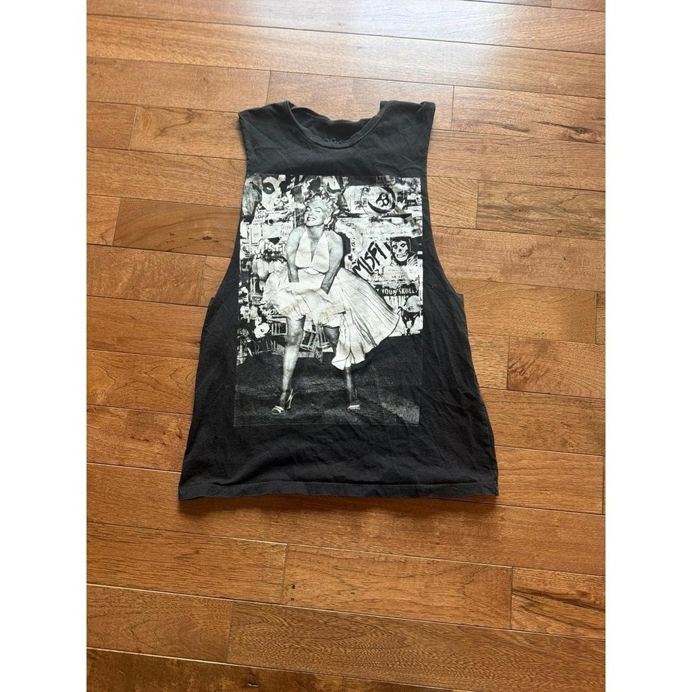 Tank Top Misfits Marilyn Monroe Black Large